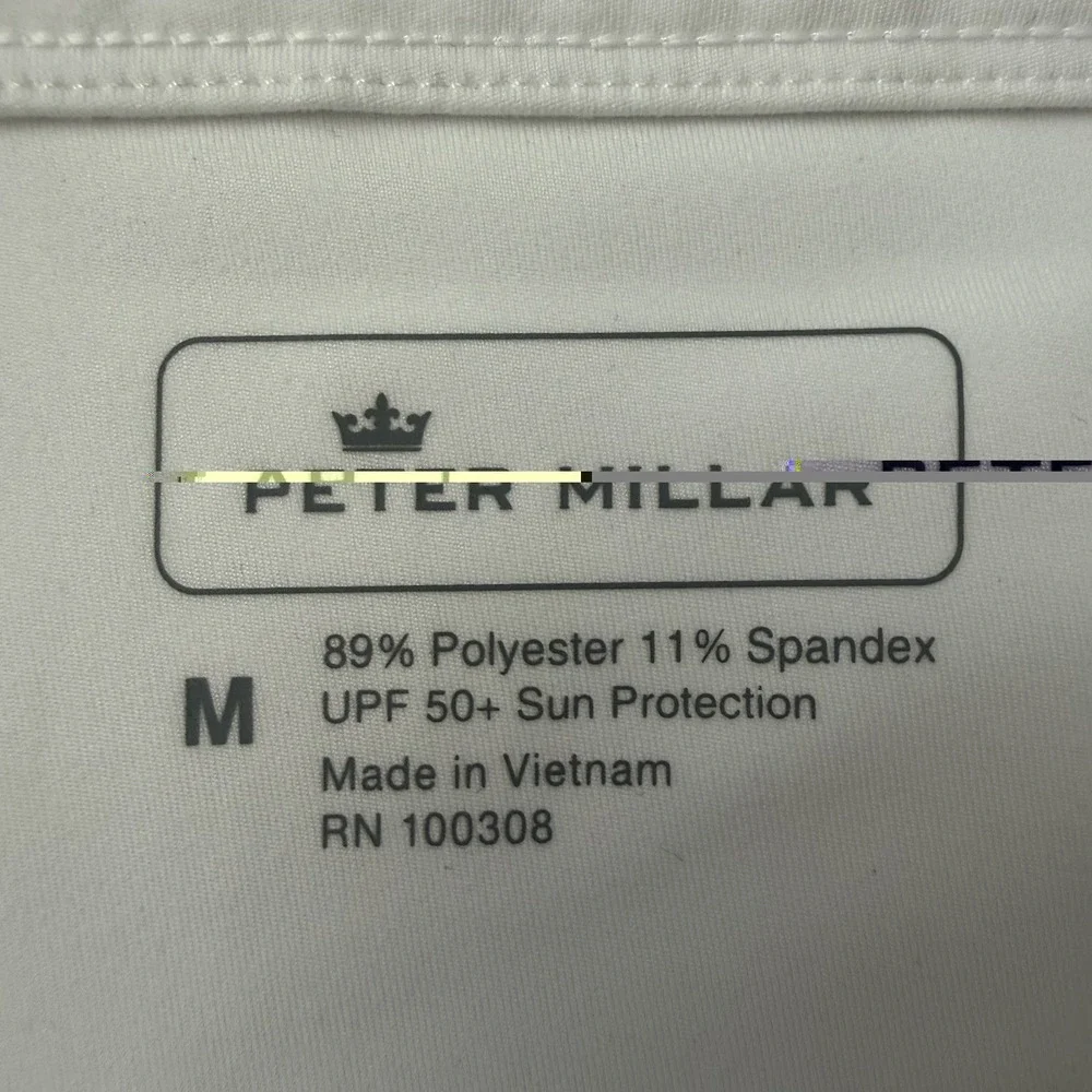 PETER MILLAR Women's Performance Alice Petal Hem White Golf Skort M NEW